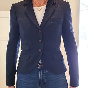 High End Jack Wills English Wool Tailored Blazer
